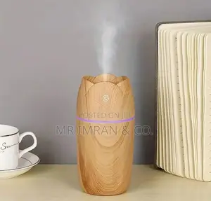 Wood Grain Ultrasonic Aroma Diffusers And Humidifiers.