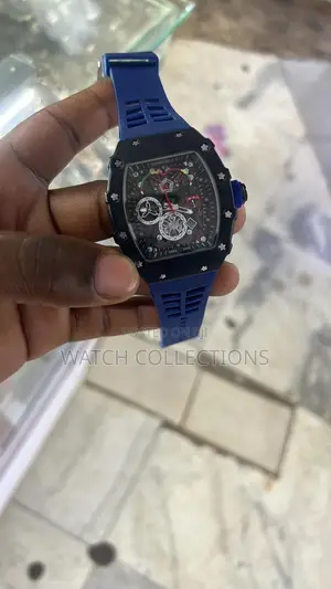 Rubber Strap Mens Richard Mille Watch