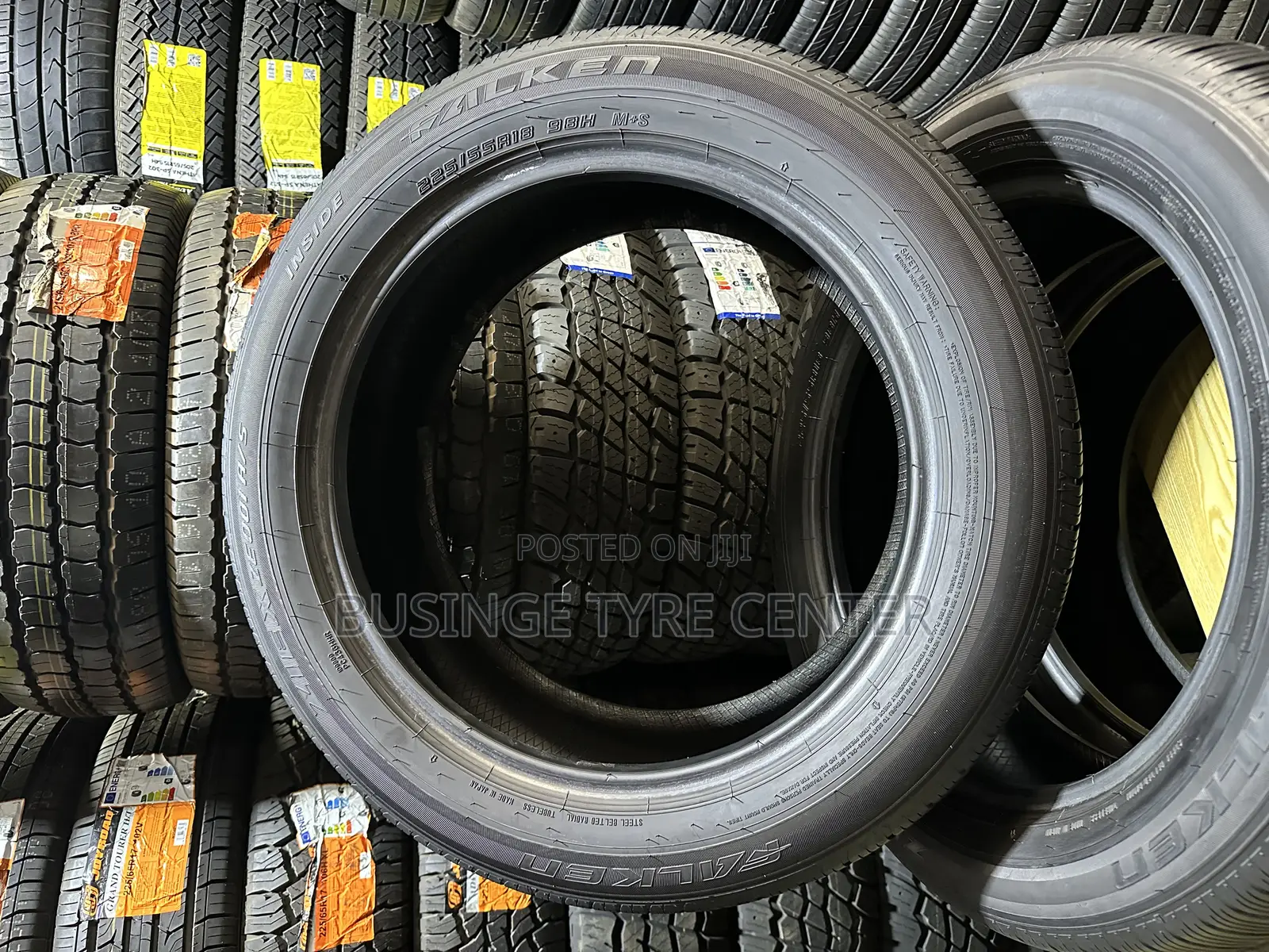 225/55r18 Falken Japan Foreign Used Tires Good Condition