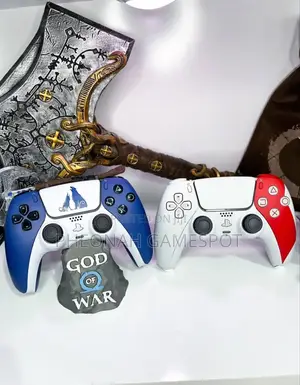 God of War Customised Playstation 5 Controllers. Built for War.