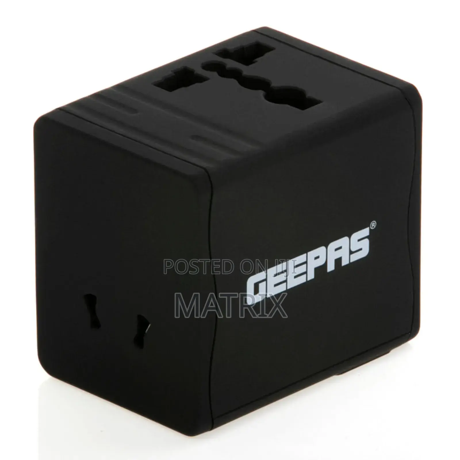 Geepas Universal Adapter for Smartphones, Cameras and More