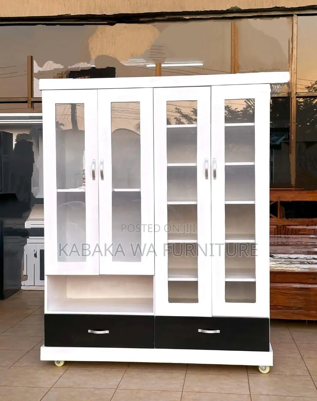 / White Ft4 and /Ft6 Side Board/ Black Side Board Available in Uganda