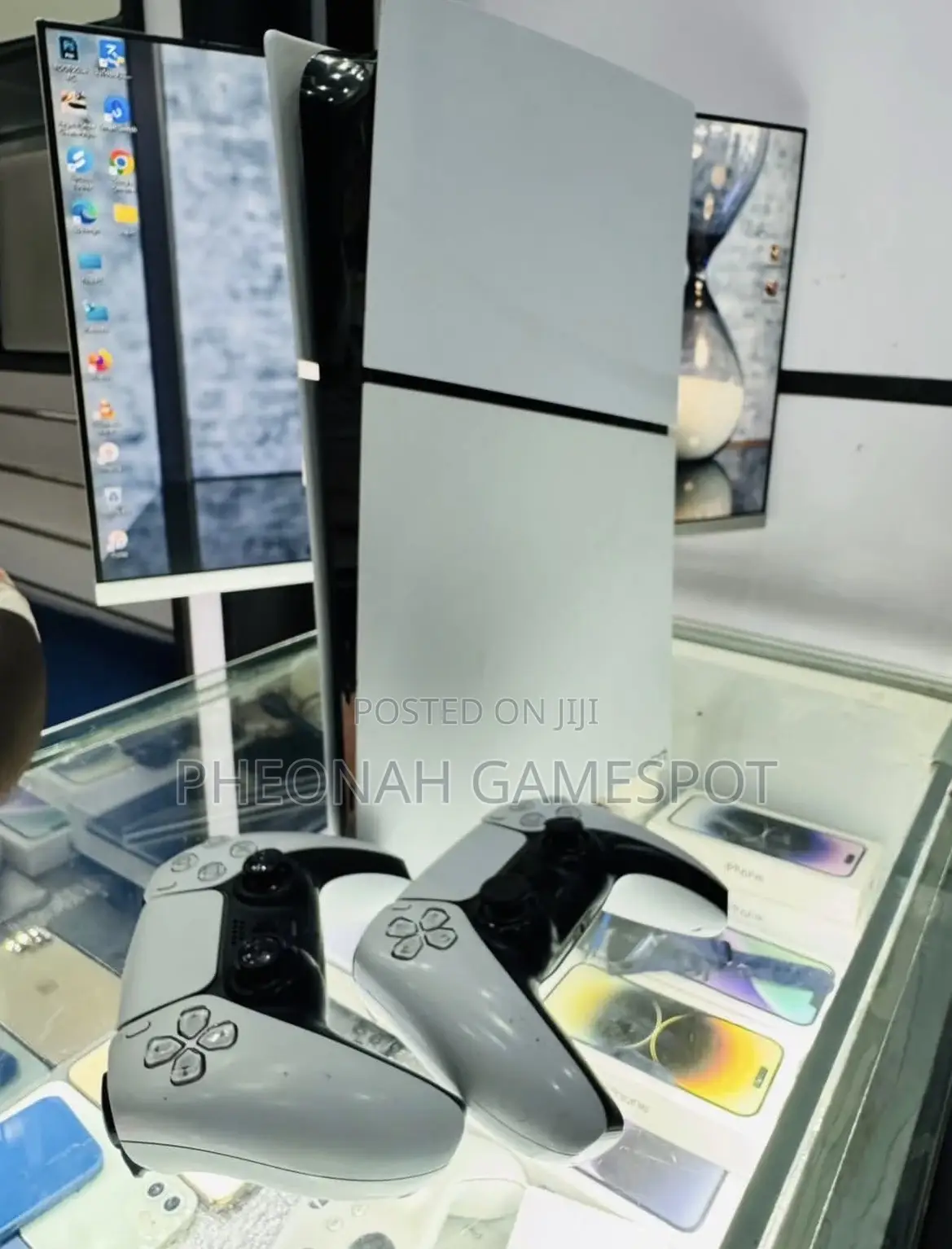 Ps5 Slim Digital Ready Pack, Five Games Loaded, Fun on Standby