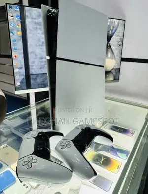 Ps5 Slim Digital Ready Pack, Five Games Loaded, Fun on Standby