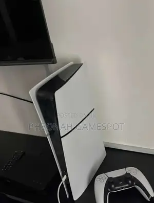 Ps5 Slim Digital Full Set, Two Pads, Five Games, Home Now Lit