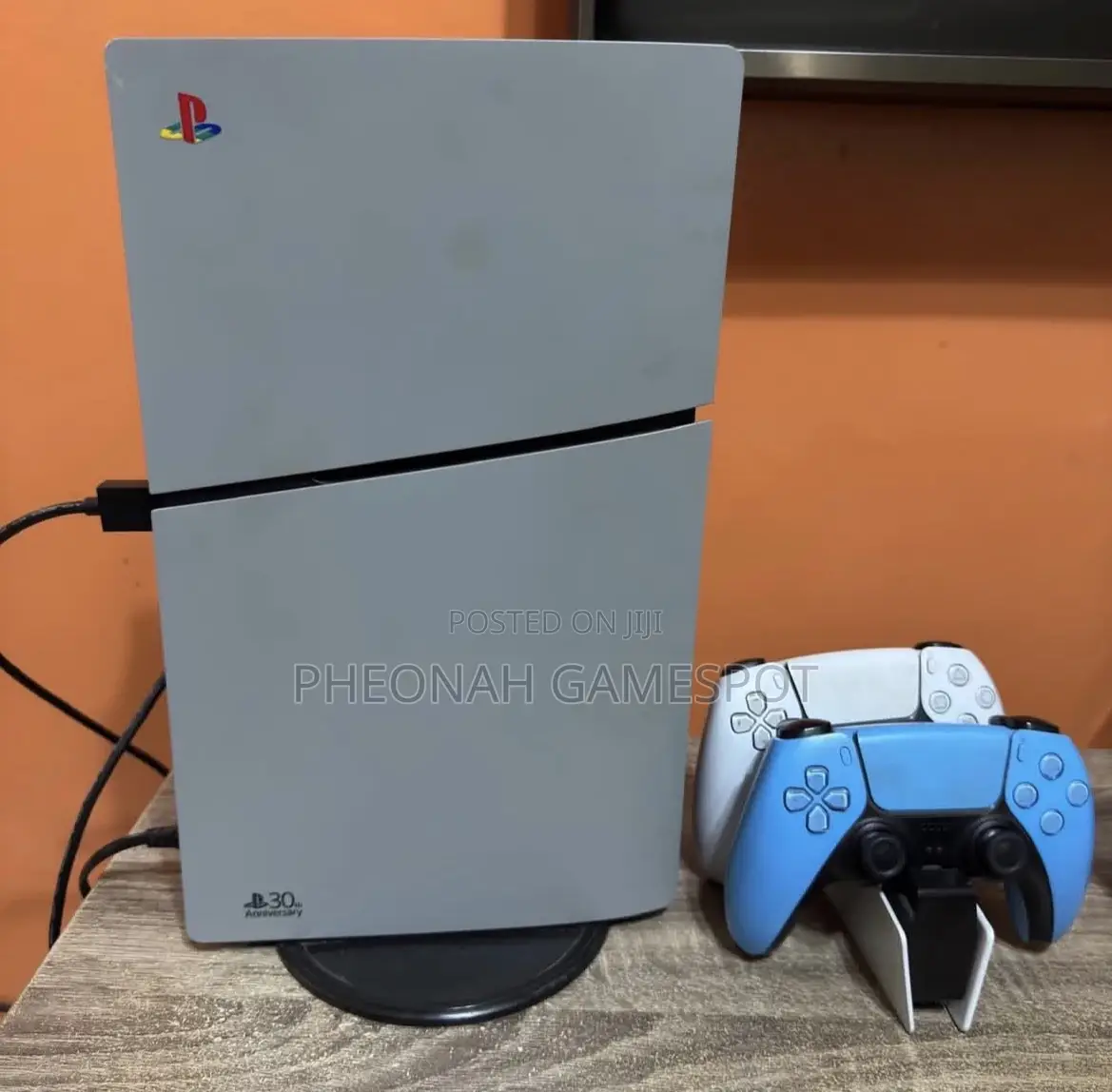 Ps5 Slim Digital Complete Bundle, Two Pads, Fun Sorted Kabisa