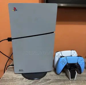Ps5 Slim Digital Complete Bundle, Two Pads, Fun Sorted Kabisa