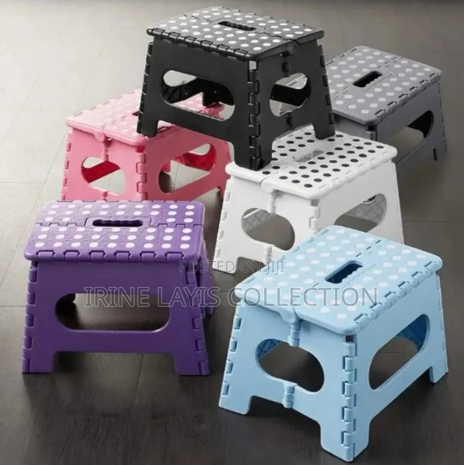 Kids Foldable Sitting Plastic Stools