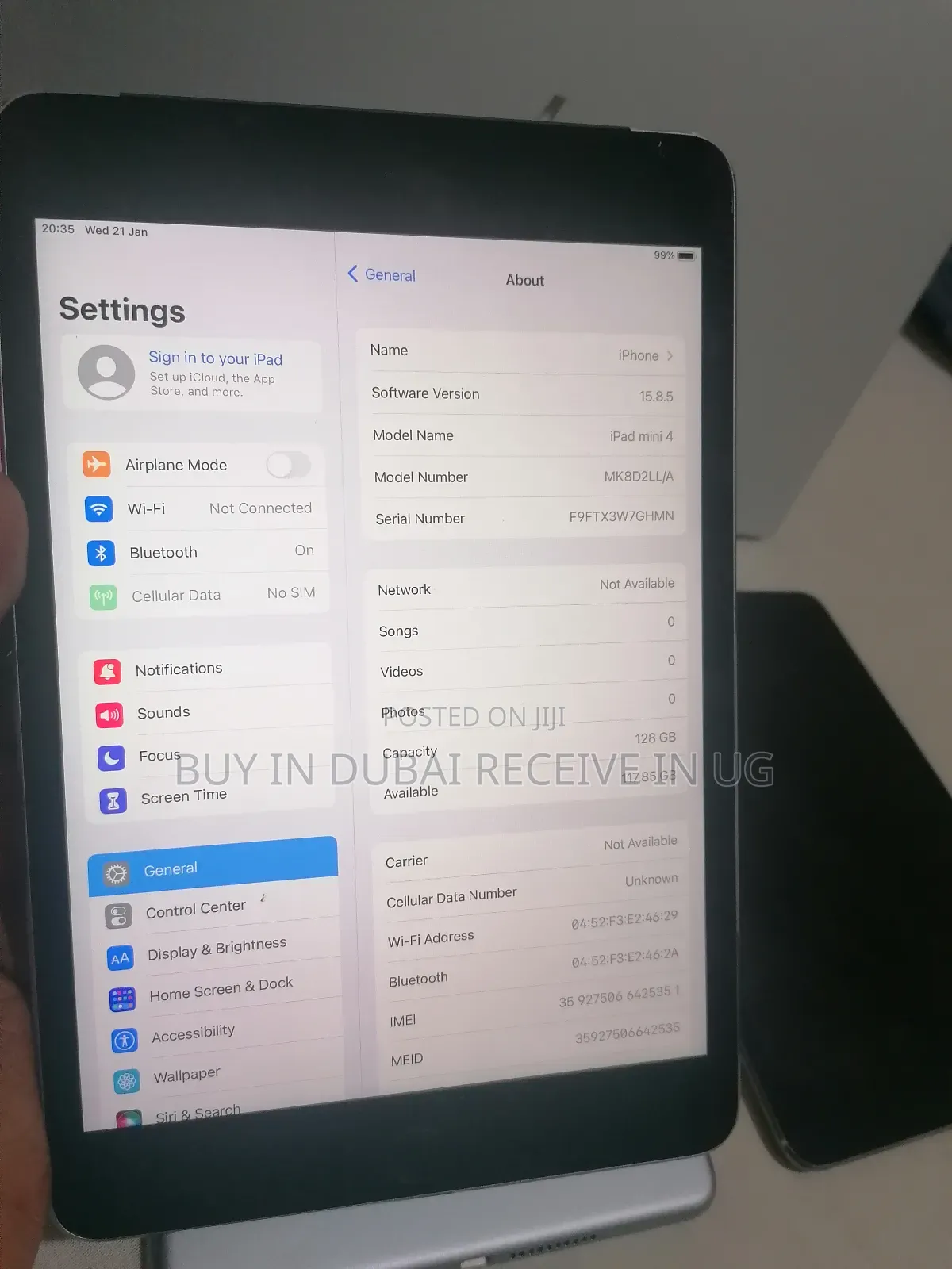 Apple iPad mini 4 128 GB Gray