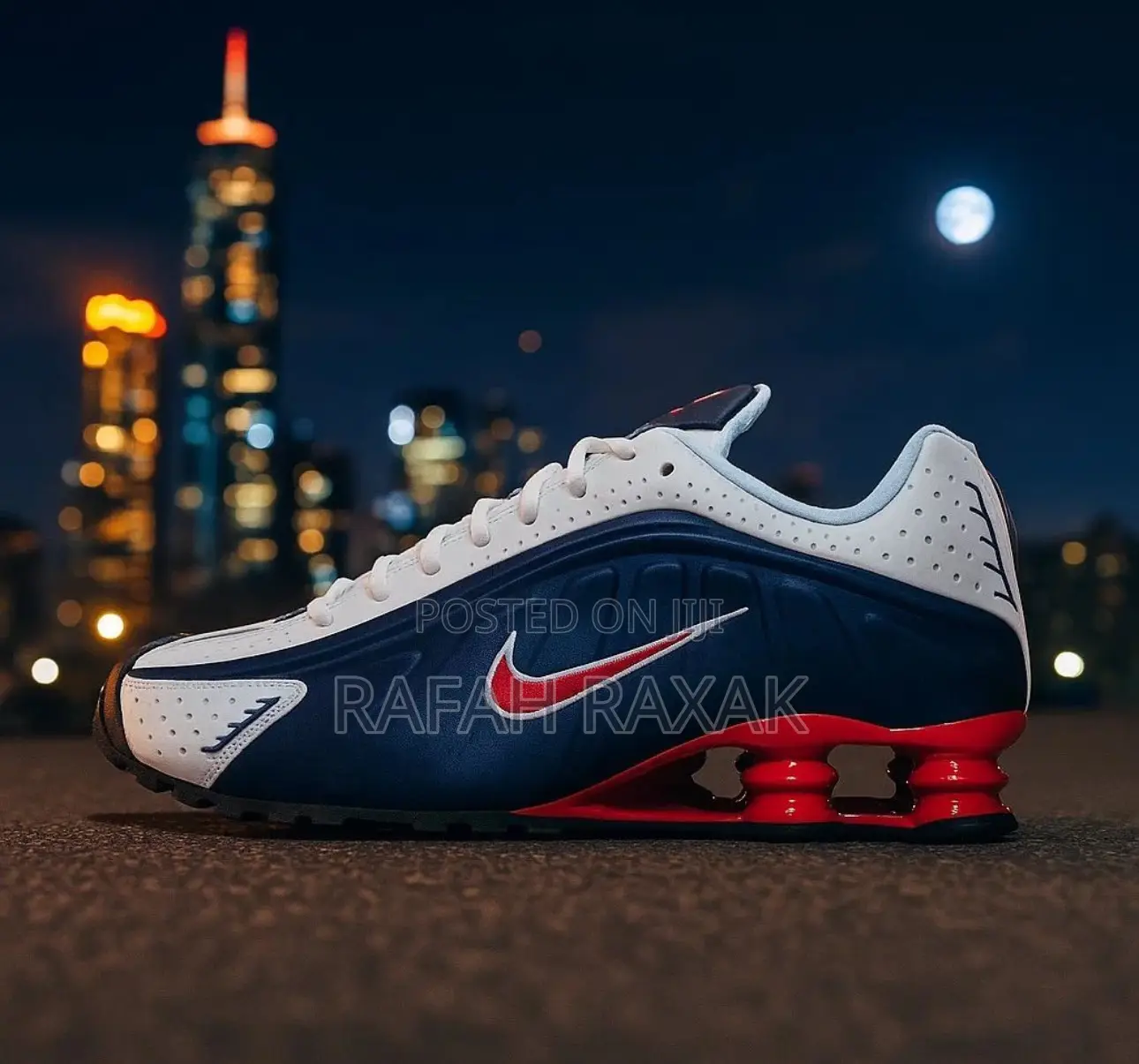Original Nike Shox R4 “Usa” Sneakers