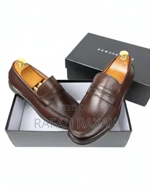 Original Men’S Brown Rossi Toe Penny Leather Loafers