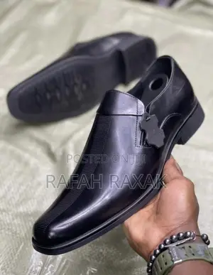Original Men’S Black Clarks Formal Office Leather Shoes