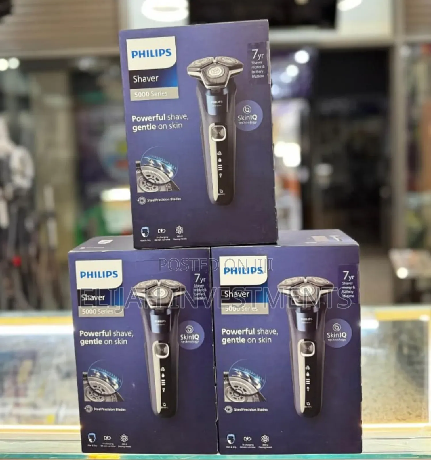 Philips Series 5000 S5885/25 Wet and Dry Rotary Shaver