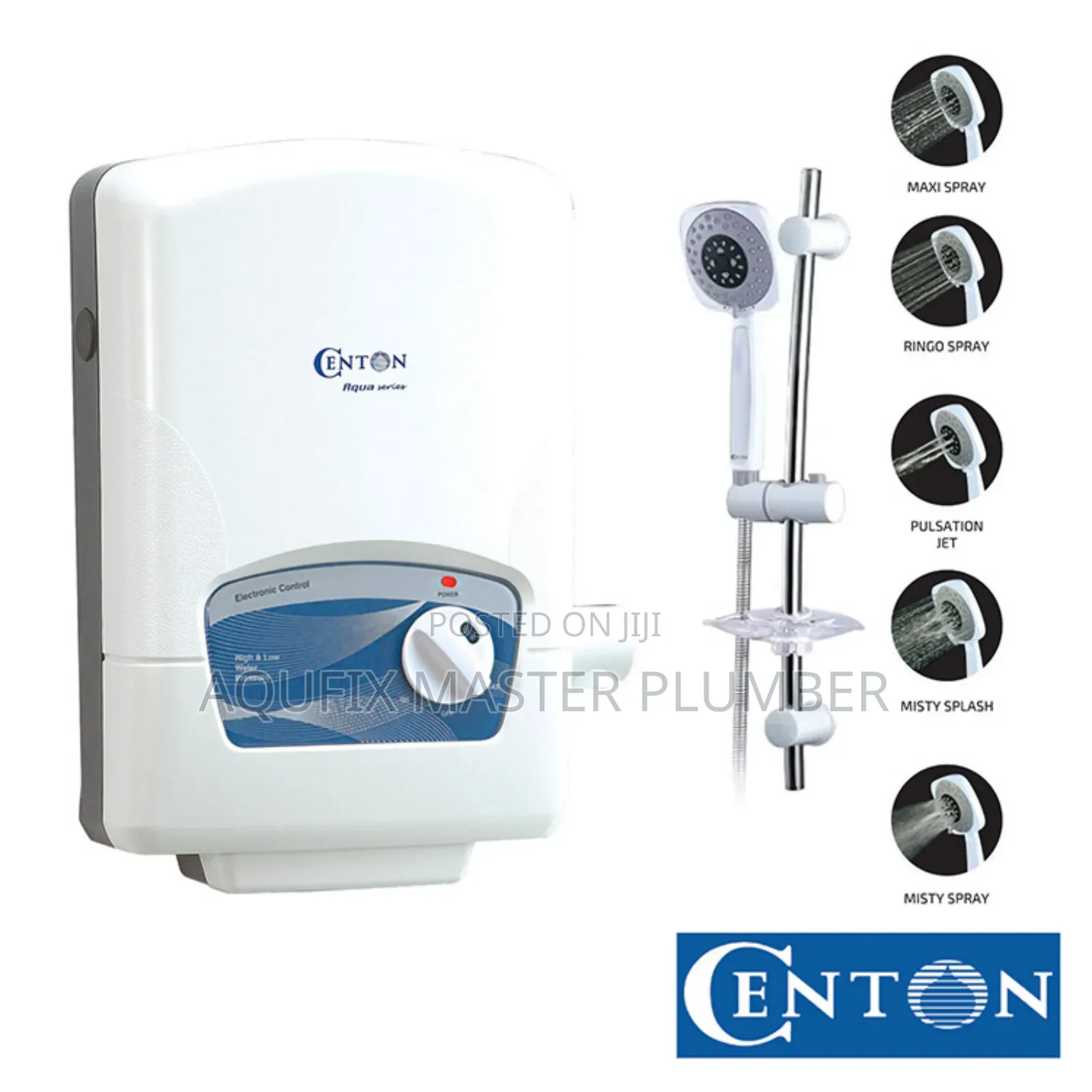 Centon Instant Water Heater, 5500w, Cwh-707e