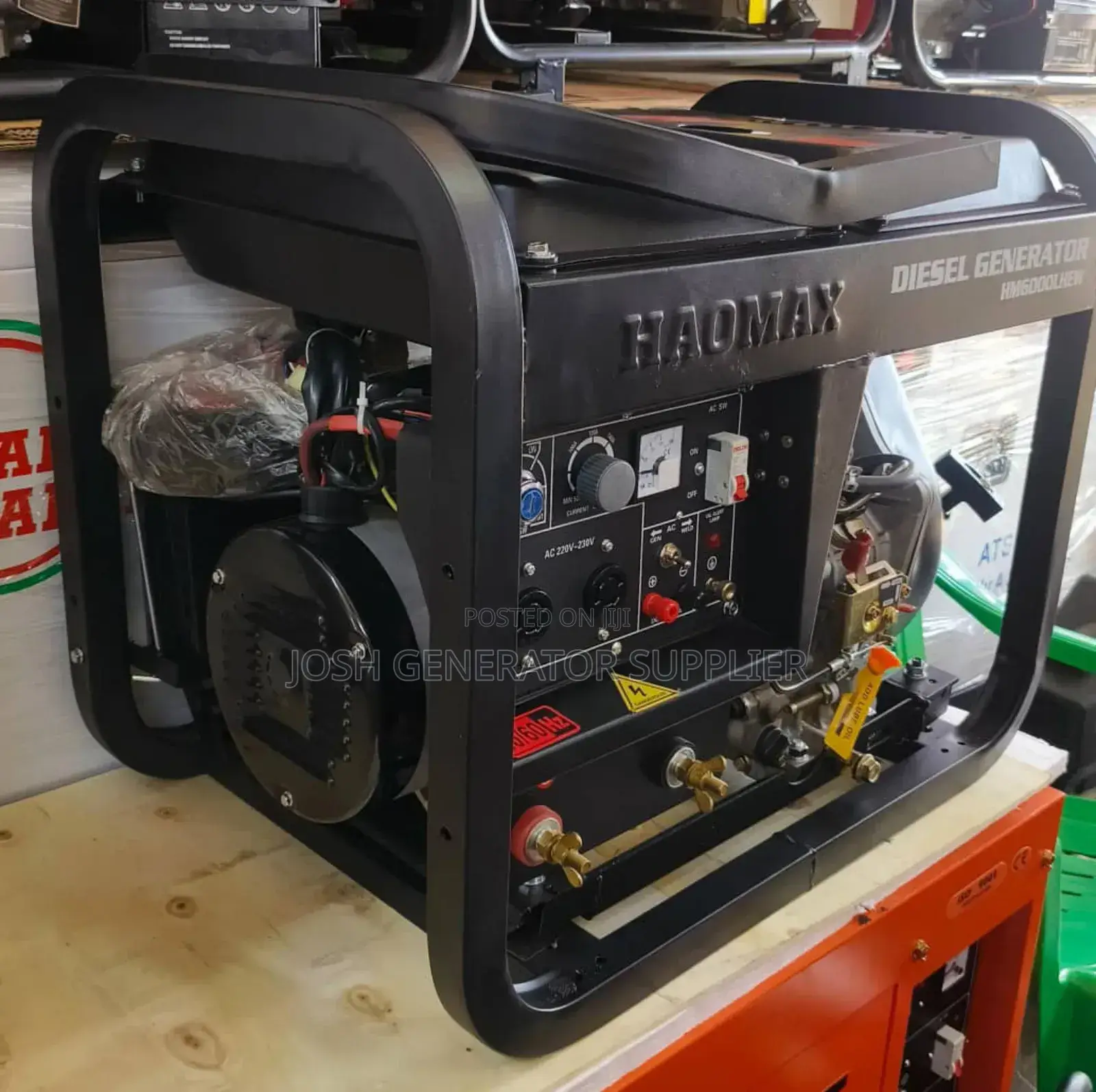 8kva Haomax Diesel Welding Generator
