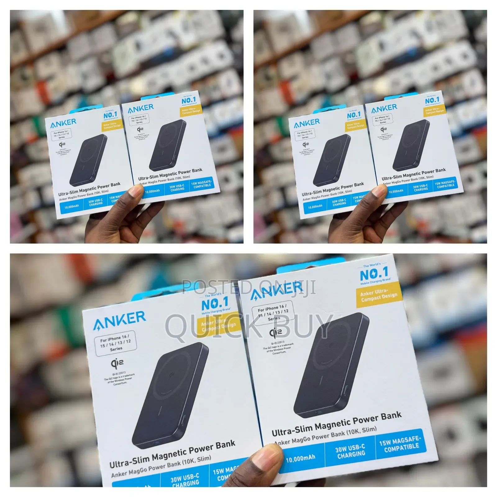 Anker Ultra Slim Magnetic Power Bank 30w 