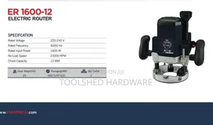 Electric Router Maxmech 1600w 12mm