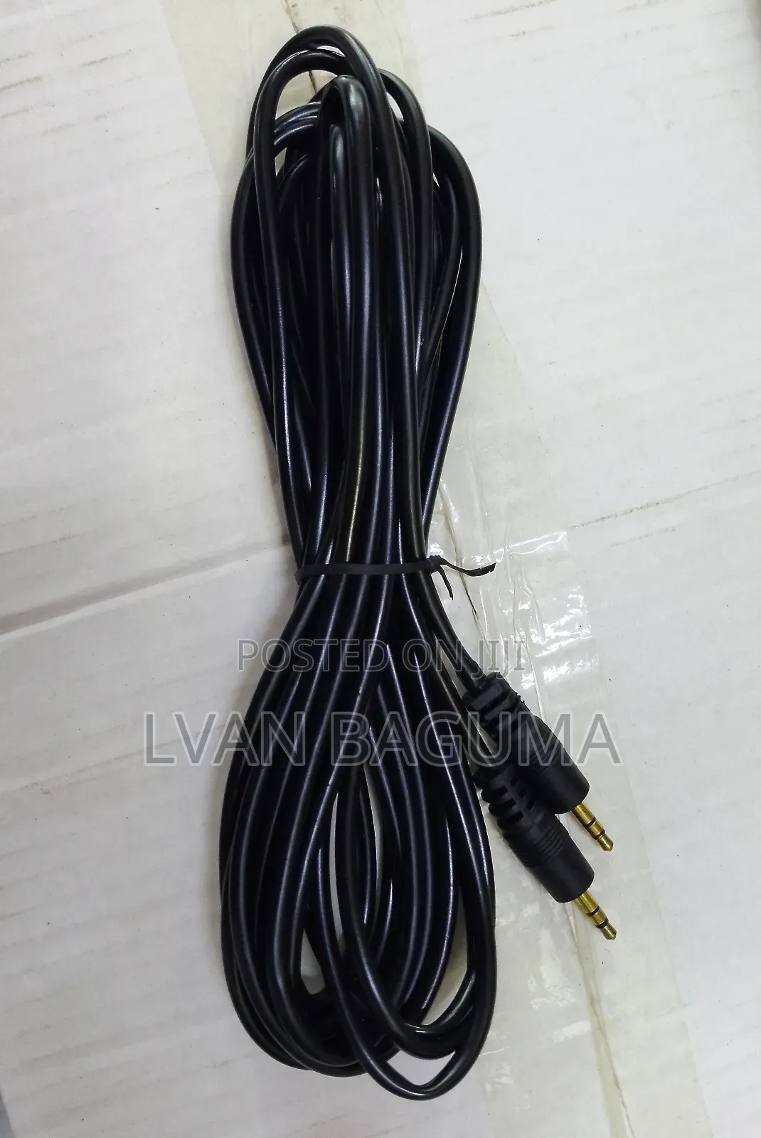 3.5mm Aux Audio Cable 5 Meters - Male Pin Both Ends