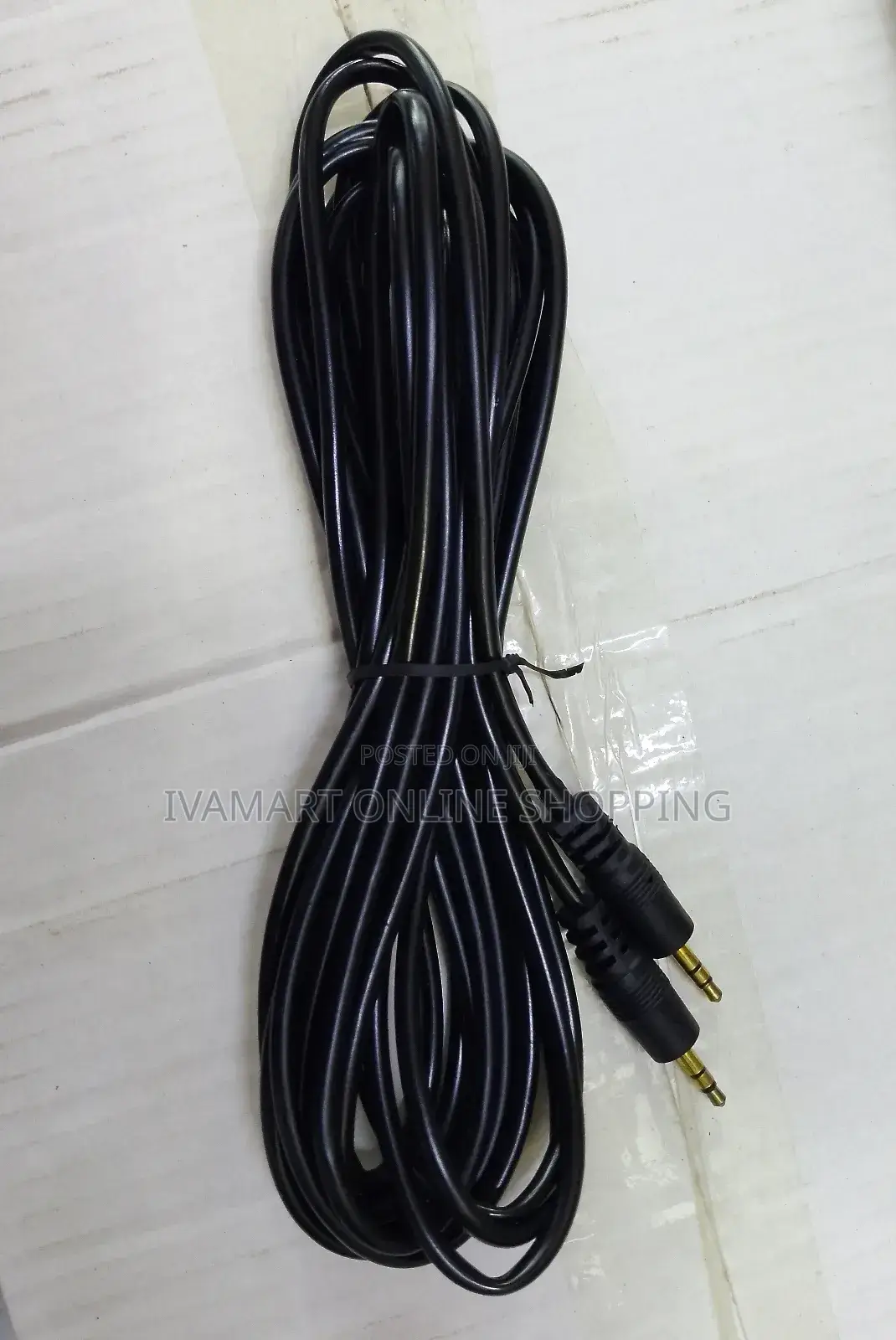 3.5mm Aux Audio Cable 5 Meters - Male Pin Both Ends