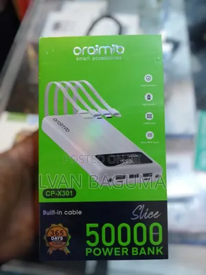 Oraimib 50000mah Ultra-capacity Power Bank - 1 Year Warranty