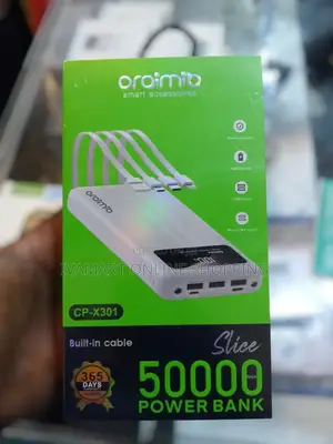 Oraimib 50000mah Ultra-capacity Power Bank - 1 Year Warranty