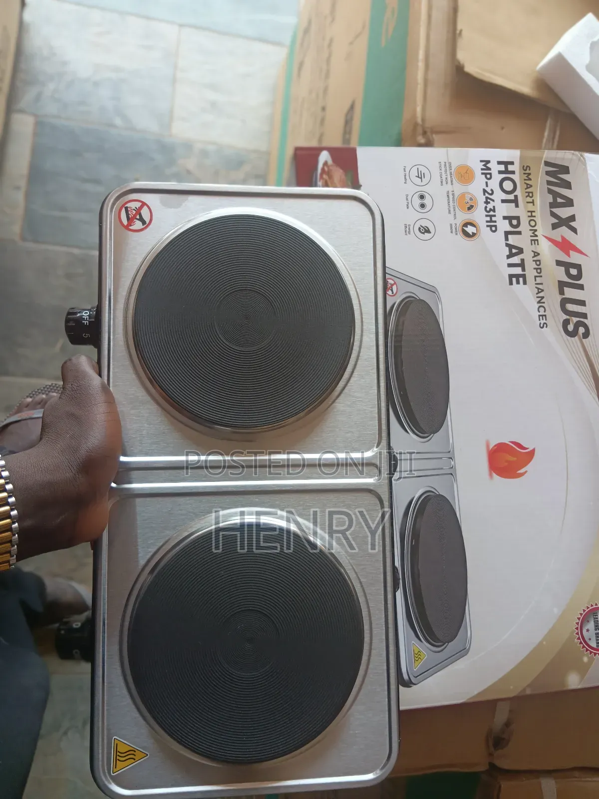 Cooking Hot Plate