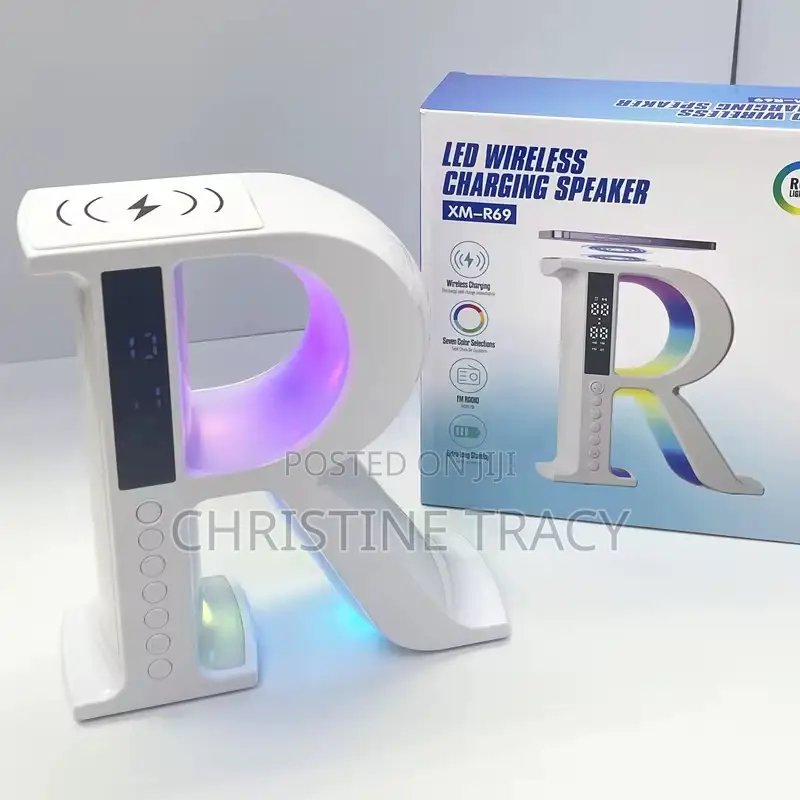 Led Wireless Charging Speaker