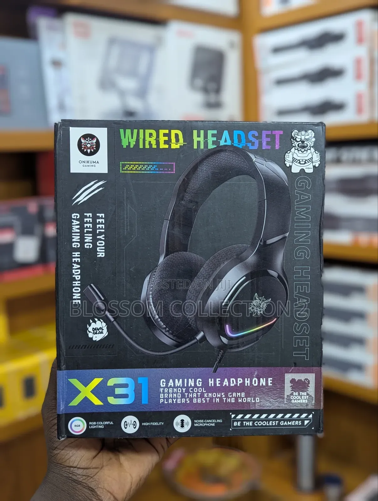 X31 RGB With Microphone Headphones