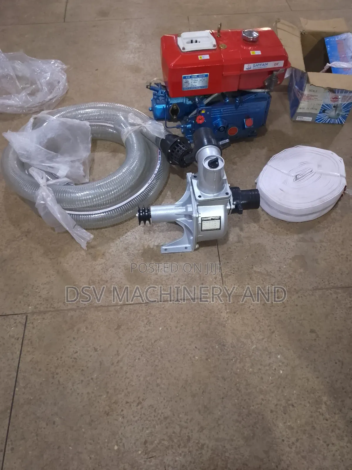 Irrigation Kit of 8hp Does Engine 3" Pump 3" Suction Pipe 30m Delivery
