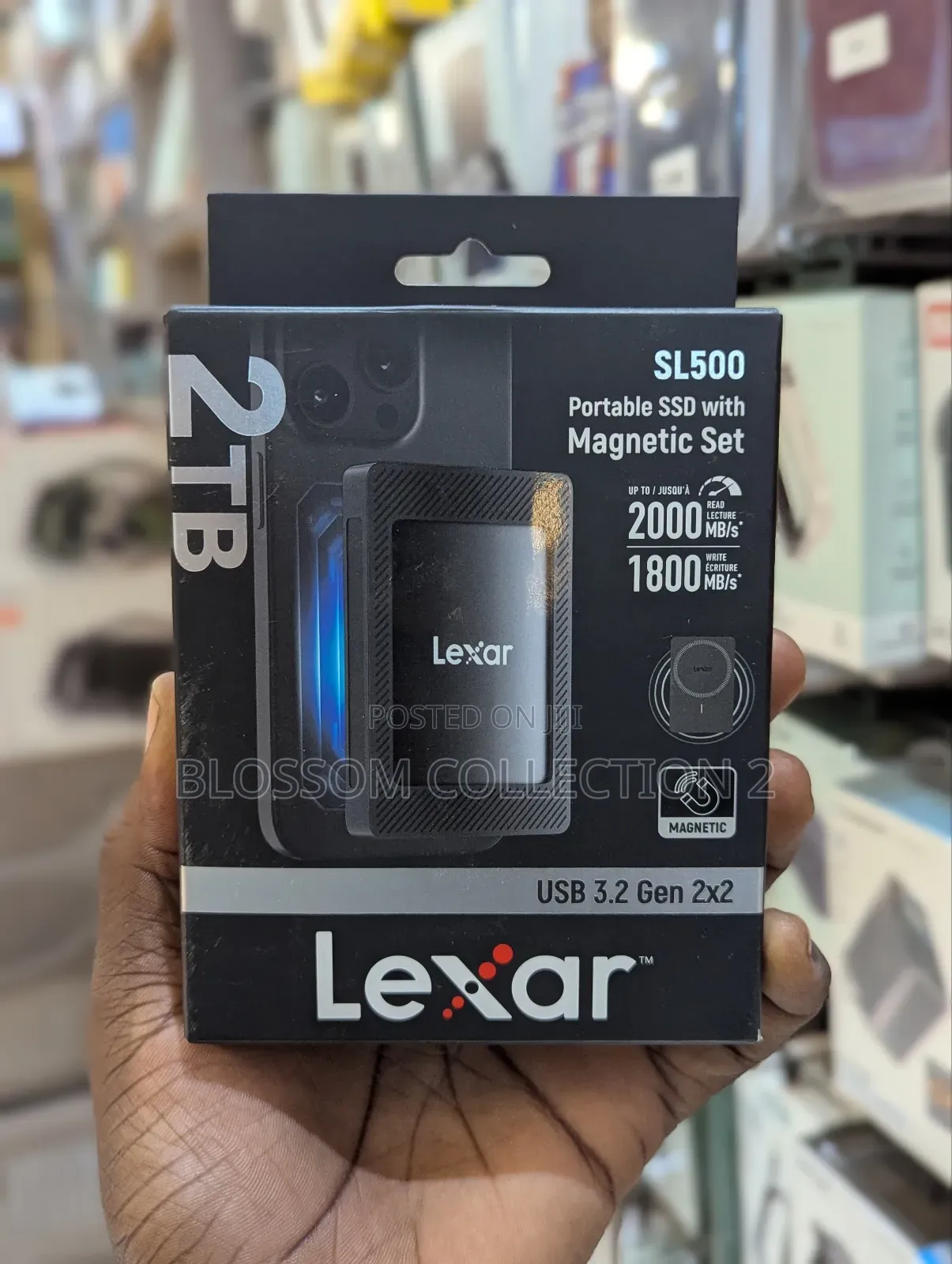 Lexar 2tb Sl500 Portable SSD Up to 2000mb/S