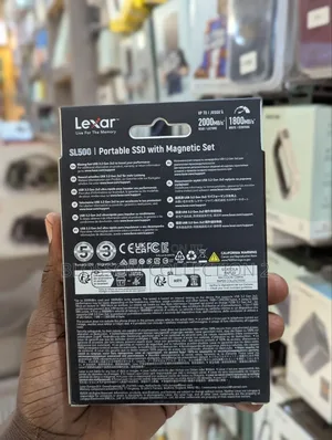 Lexar 2tb Sl500 Portable SSD Up to 2000mb/S
