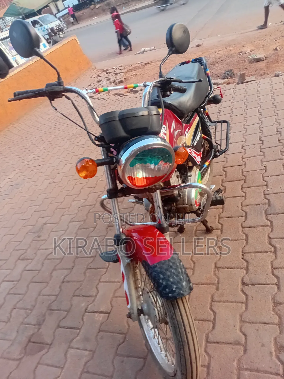 TVS XL 100 2023 Red