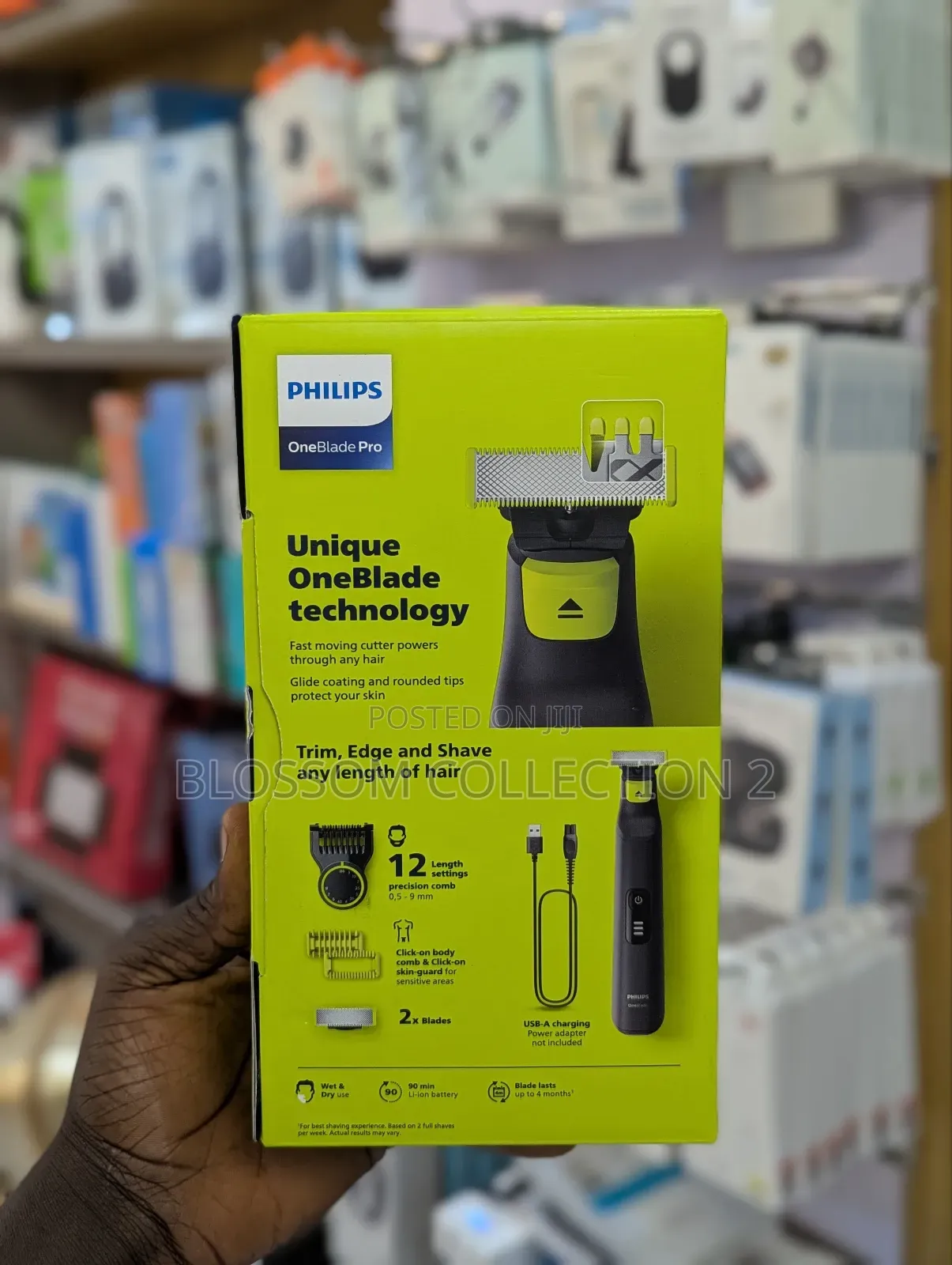 Philips One Blade Hybrid Trimmer Shaver for Men