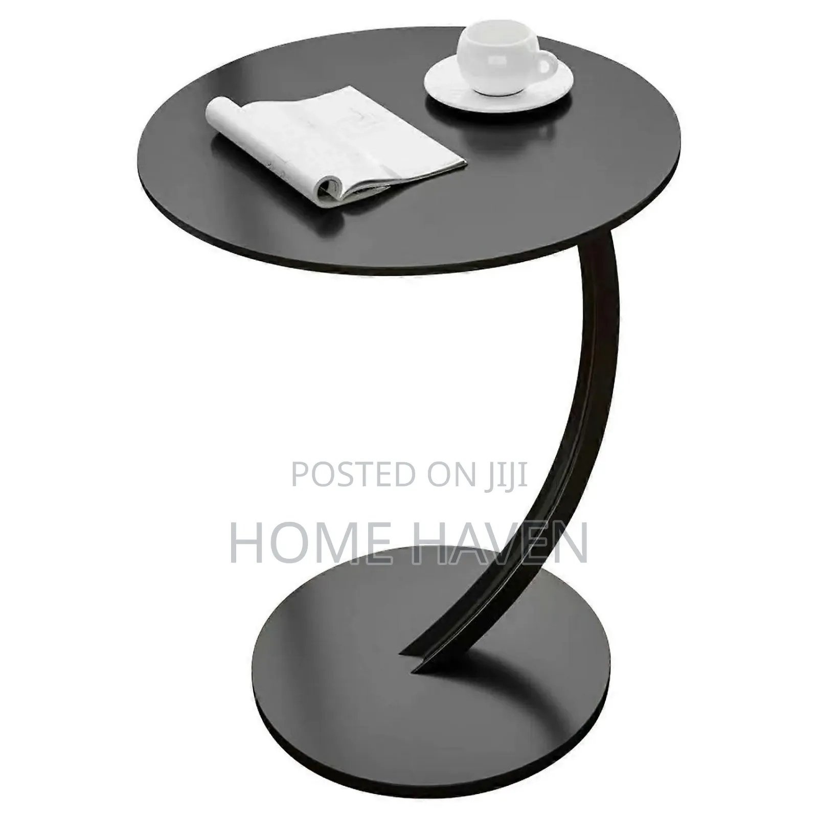 C-Shaped Coffee Table