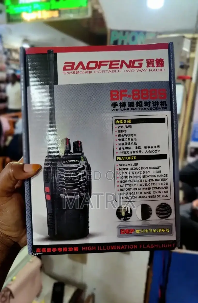 Bf-888s Baofeng Handheld Two Way Walkie Talkies Radio Calls