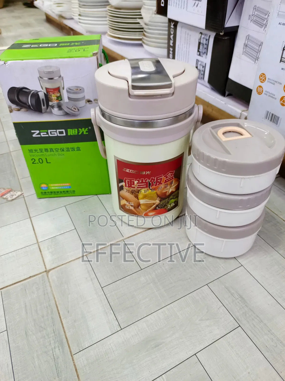 Zego Vacuum-Insulated Food Flask.