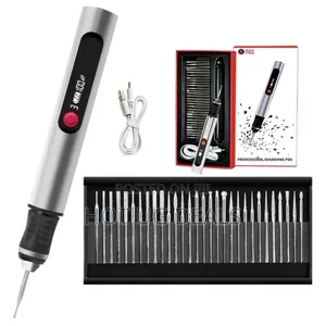Cordless, Usb-rechargeable Electric Engraving Pen Kit.