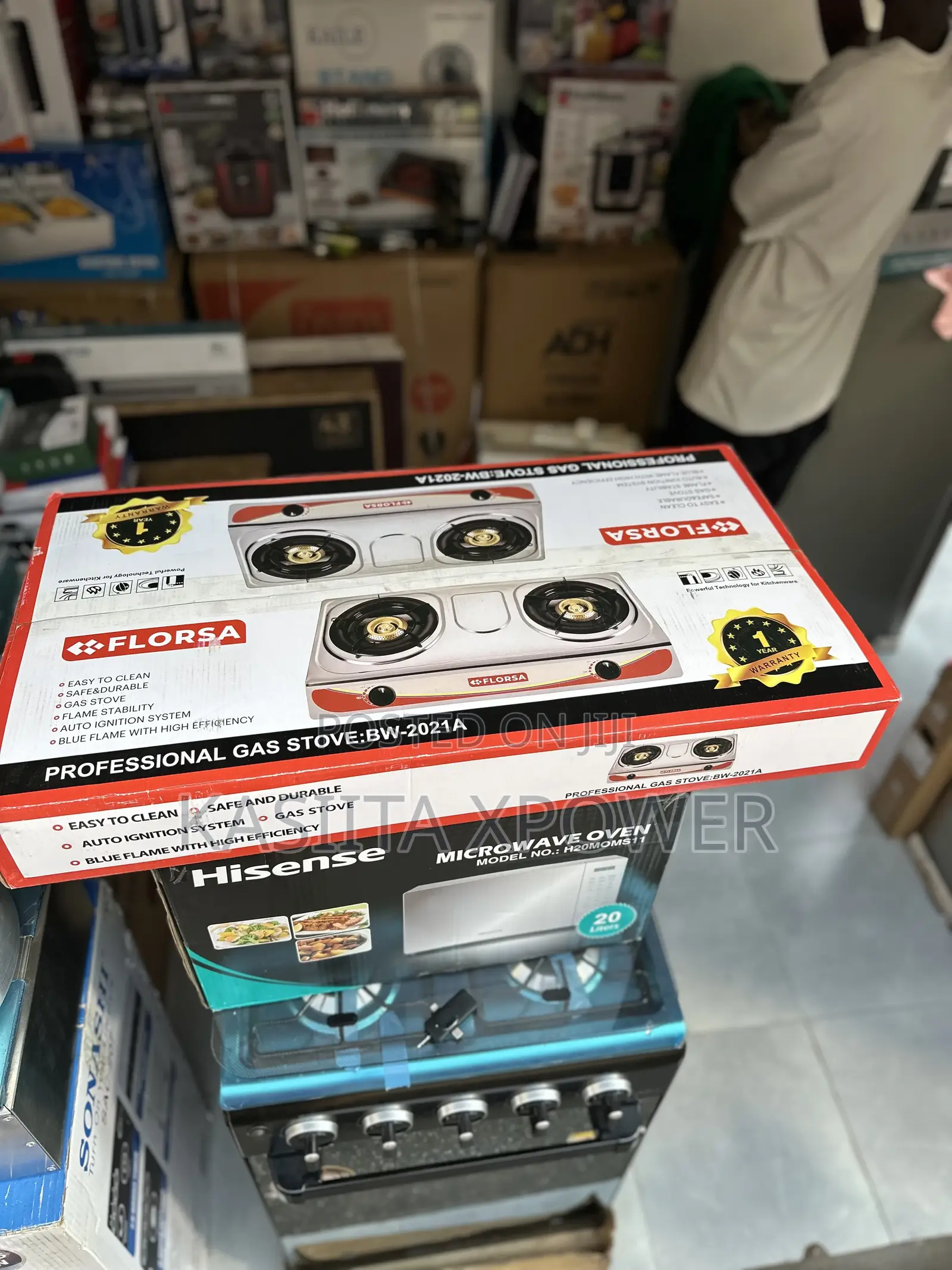 Florsa Double Gas Burner