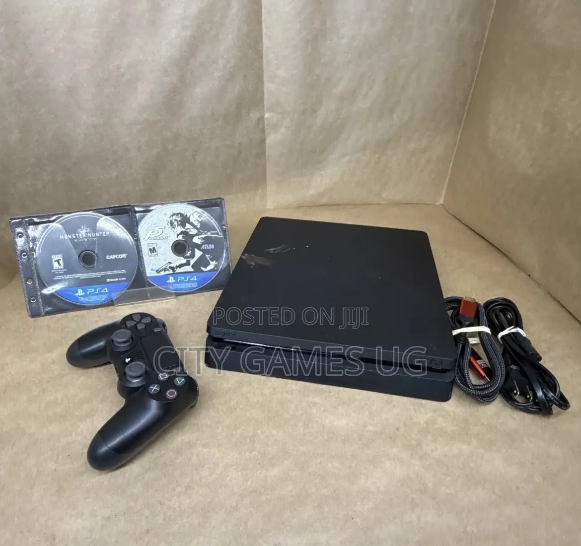Sony Playstation 4 Slim 1tb Black Console - Black - Very Good