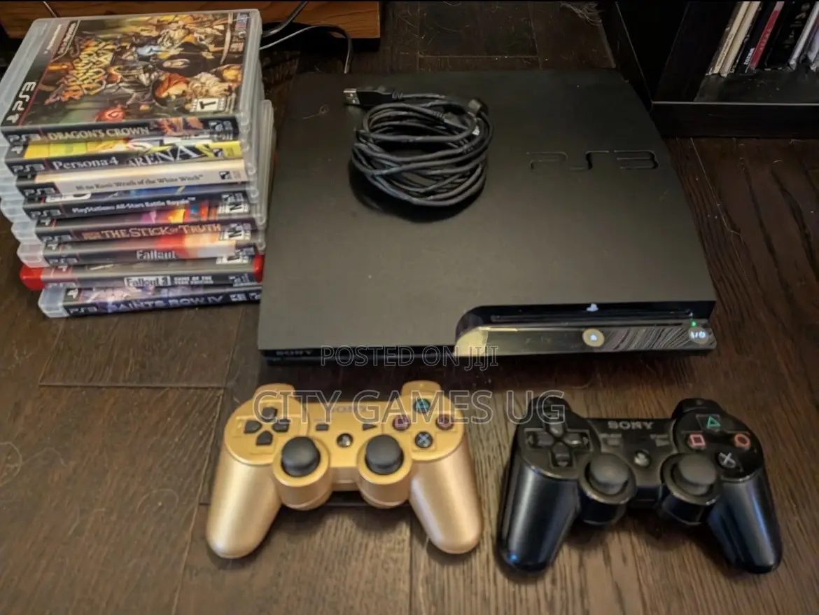 Sony Playstation 3 Slim - Black 250 Gb 16games