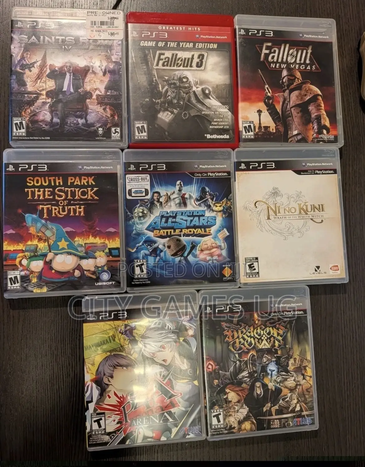 Sony Playstation 3 Slim - Black 250 Gb 16games