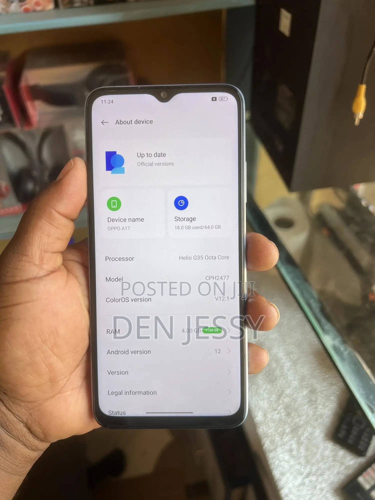 Oppo A17 64 GB Blue