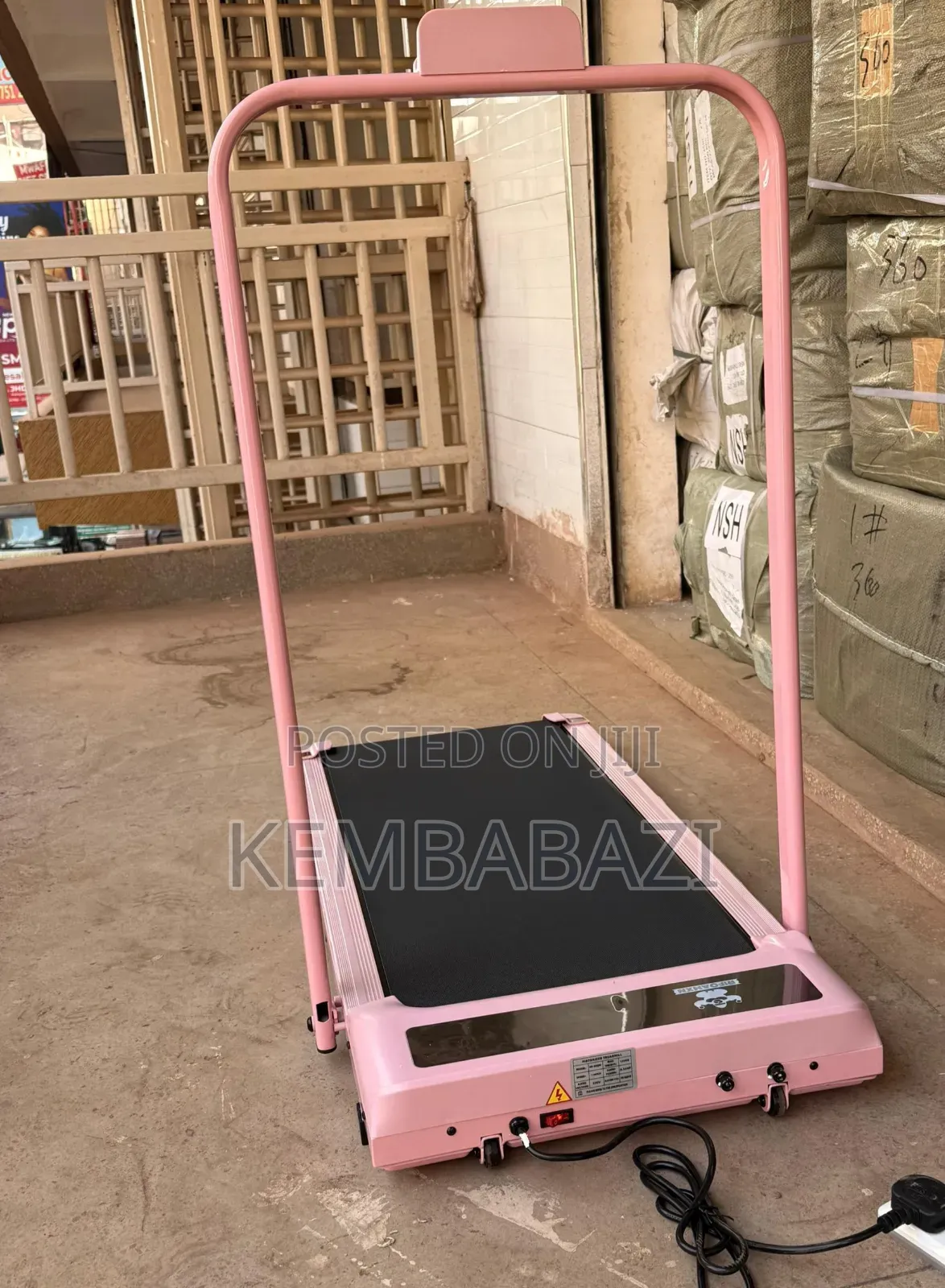 Foldable Electric Walking Pad Treadmill.