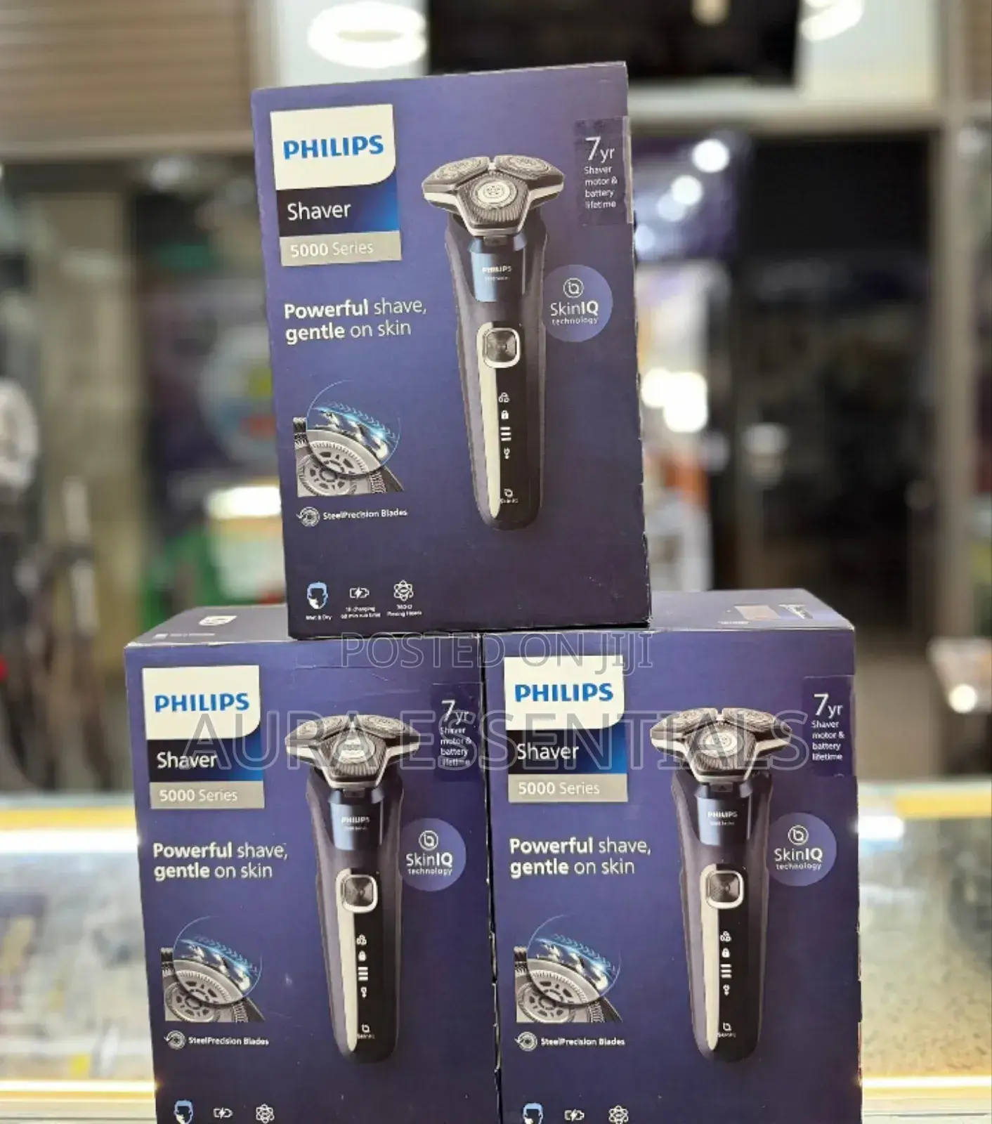 Philips Series 5000 S5885/25 Wet and Dry Rotary Shaver