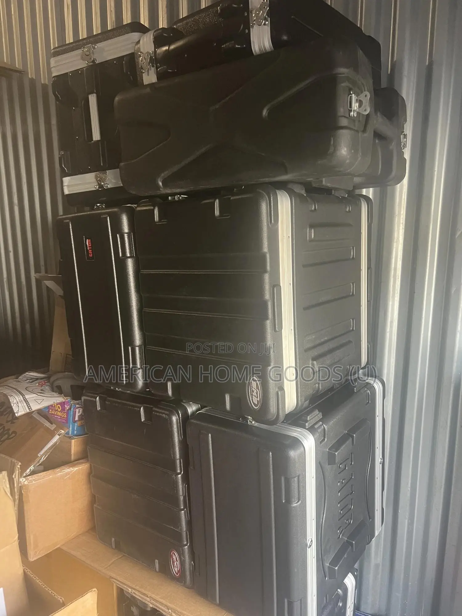 SKB/Gator 4u, 6u, 8u, 10u, 12u, 16u Cases for Amps, Eqs Drive Racks