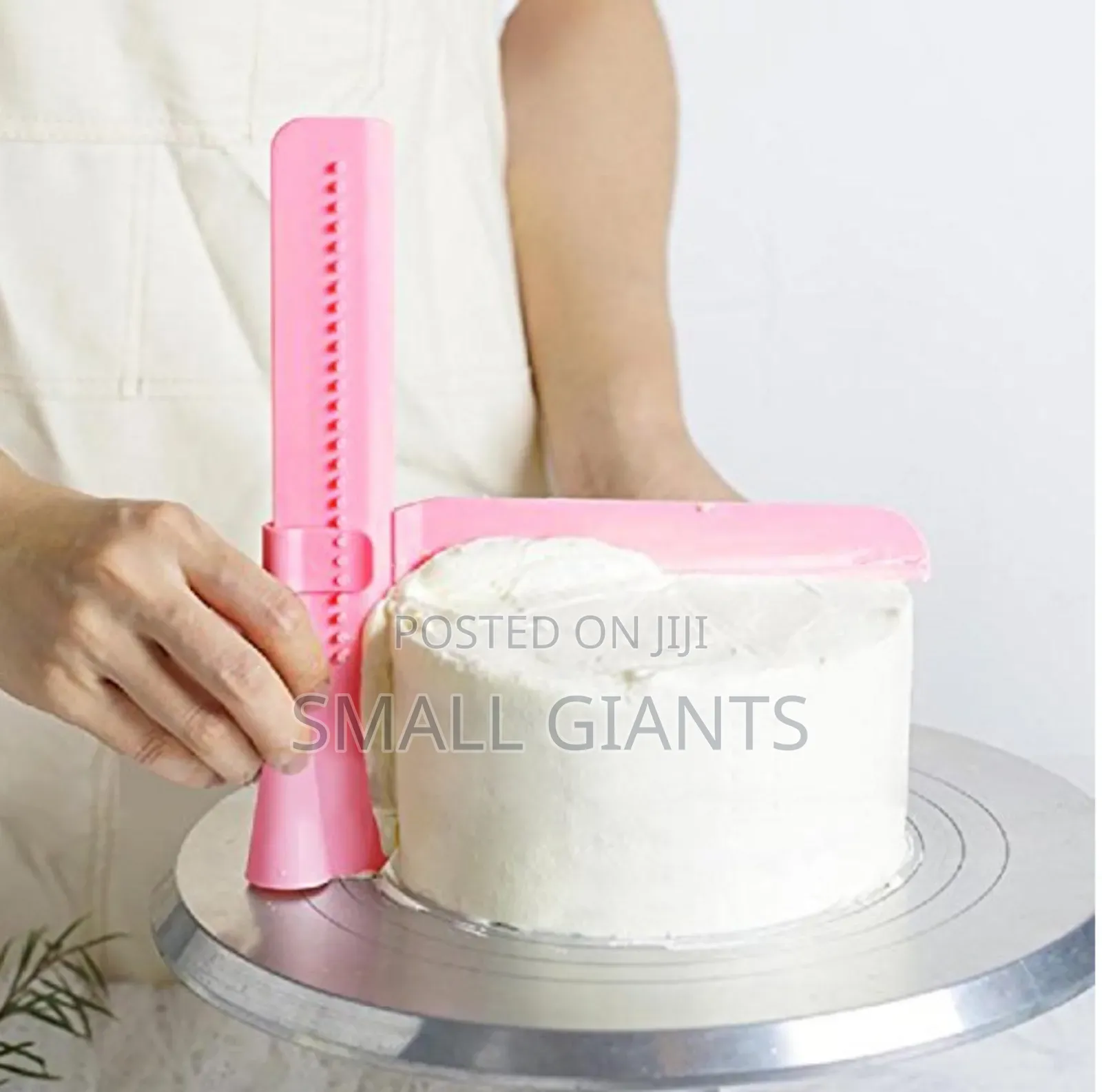Adjustable Plastic Cake Scraper Or Smoother