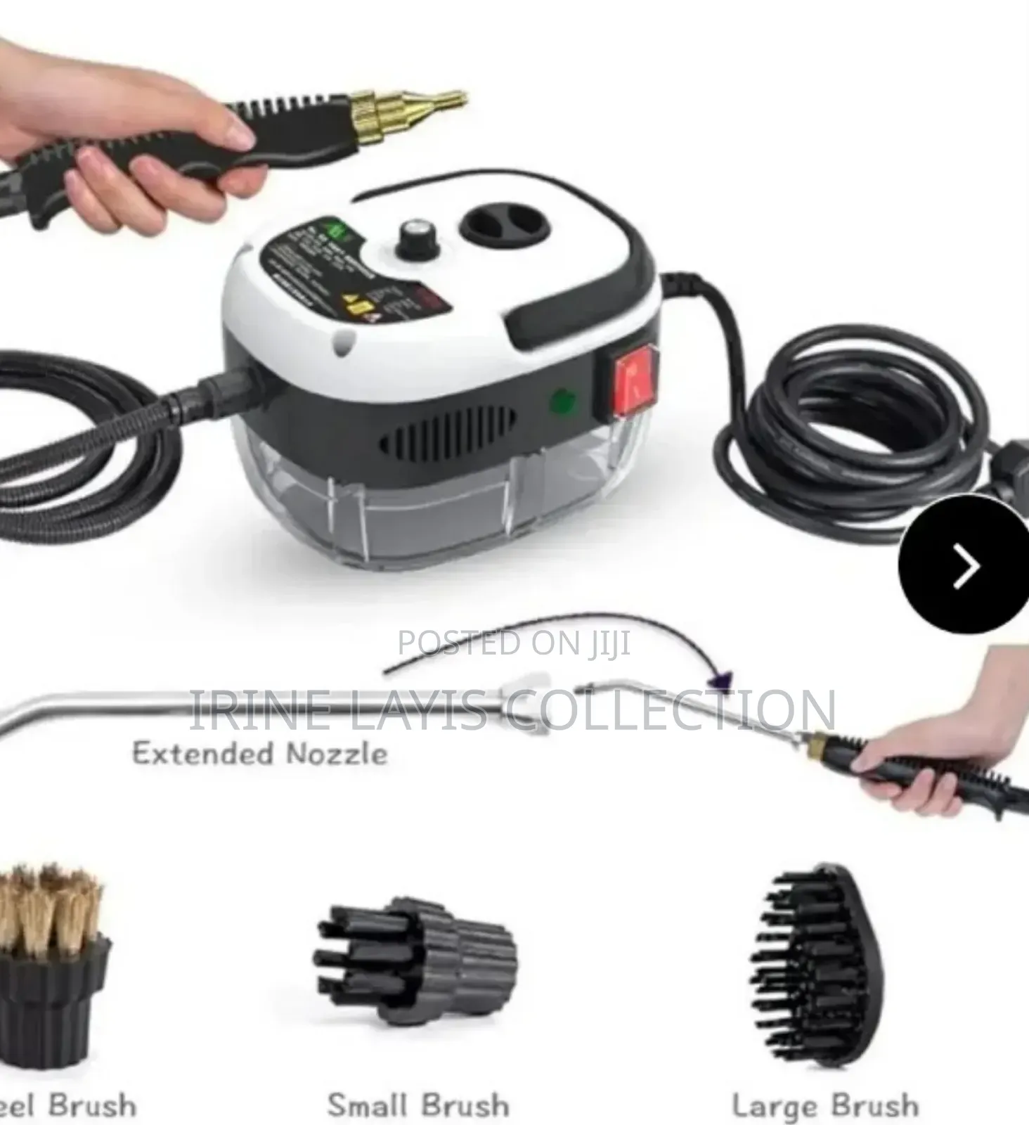 Portable, High-pressure Electric Steam Cleaner