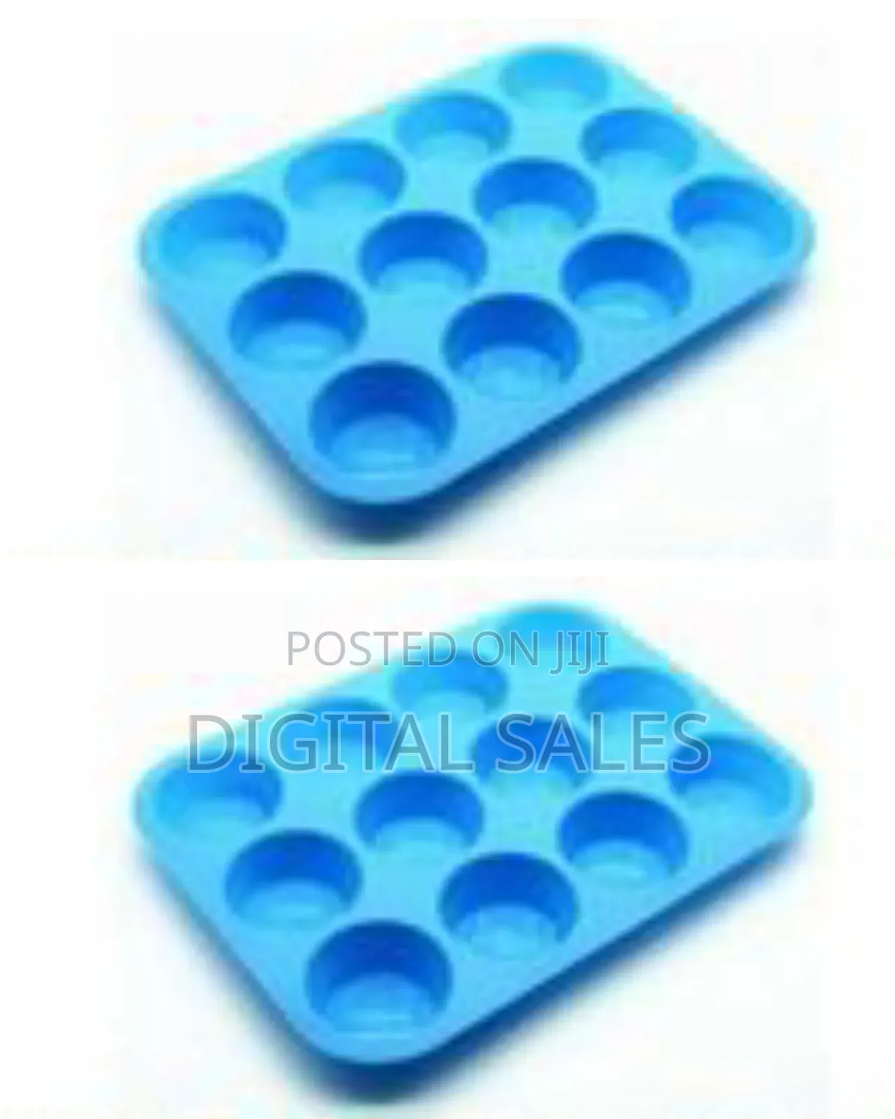 12-Cup Non-Stick Silicone Baking Pan