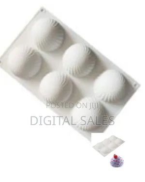 Spiral Swirl Design Silicone Candy / Chocolate Mold