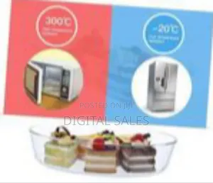 Multipurpose Oval Glass Baking Dish